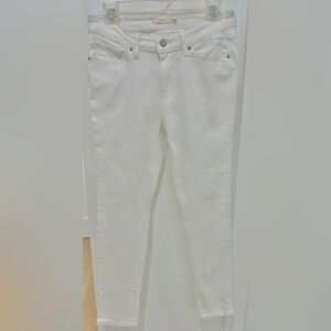 Levi's Women's Crisp 711 White Skinny Jeans